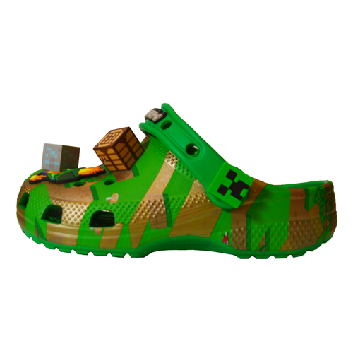 Klapki dziecięce Crocs Elevated Minecraft Classic Kids Clog - 208473-90H