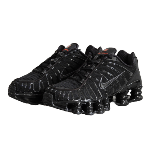 Buty damskie sportowe Nike Shox TL Black Max Orange - AR3566-002