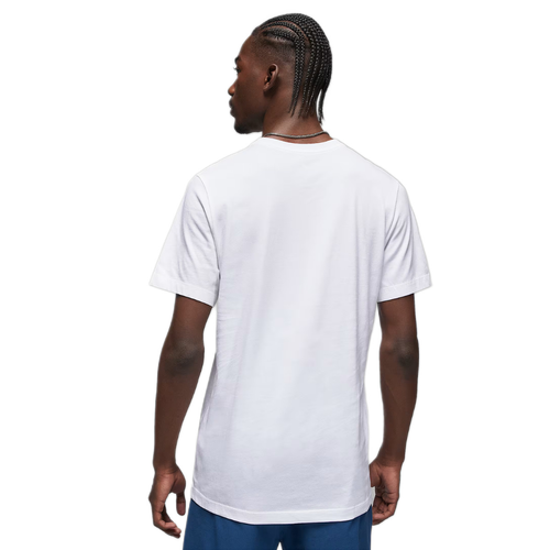 Men's sports T-shirt Air Jordan Graphic Crew Flight Tee White - DV8414-100