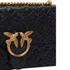 Torebka damska skórzana na ramię Pinko Love Bag One Classic Czarna - 1000941A1YB-Z99Q