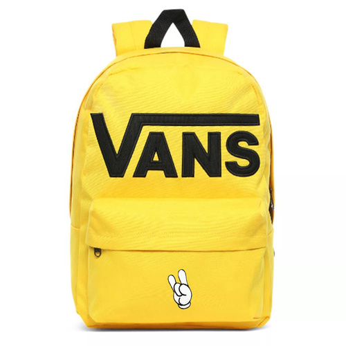 Plecak szkolny Vans Old Skool III Lemon Chrome Custom Emoji VN0A3I6R85W