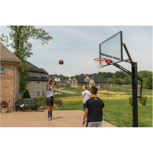 Goalrilla FT72 Basketball Set – 72" In-Ground, Professional Glass Board