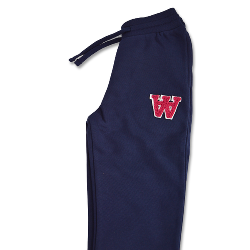 Spodnie dziecięce Wood Wood Ran Kids Trousers Navy - 10235002-2424-Navy