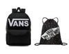 Zestaw plecak Vans Old Skool III Czarny + Worek Vans Benched Bag