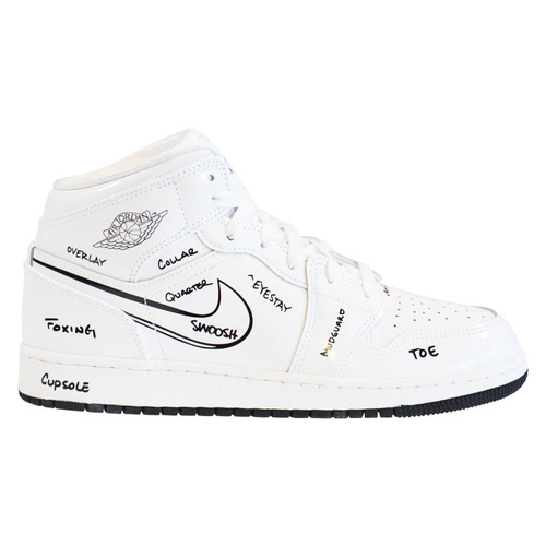 Air Jordan 1 Mid Schematic - DQ1864-100