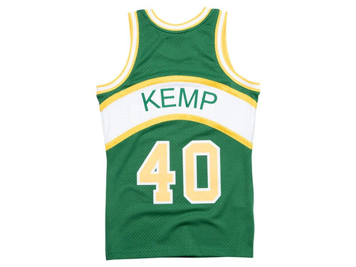 Koszulka Mitchell & Ness NBA Seattle Supersonics Shawn Kemp Swingman SMJYAC18105-SSUDKGN94SKE