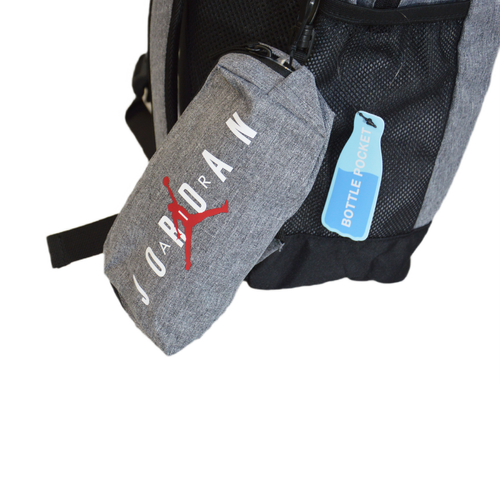 Air Jordan School Backpack + Pencil Case Grey - 9B0503-GEH