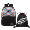 Vans Glitter Check Realm Rucksack - VN0A48HGUX9 + Benched Bag