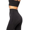 Legginsy sportowe damskie Carpatree Vibe Seamless - CP-VSL-BLACK