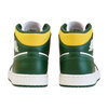 Buty Air Jordan 1 Mid Sonics White/Green/Yellow - 554724-371