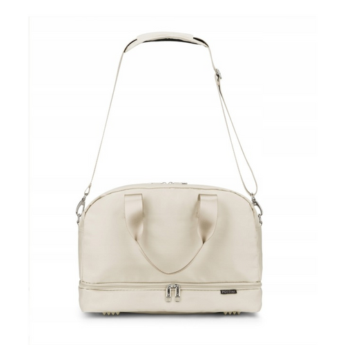 Mała torba sportowa z kieszonką Puccini Active Collection 24L Beżowa - TM242-6A