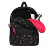 Vans Realm Beauty Floral Black Batoh + Pencil Pouch + Benched Bag