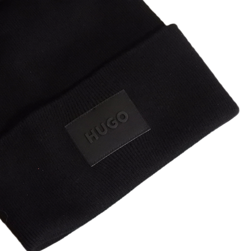 Czapka zimowa Hugo Boss Xevon Beanie Czarna - 50551508-001