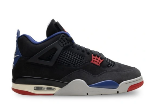 Męskie buty sportowe Air Jordan 4 Rare Air Black/Fire Red/Deep - FV5029-003