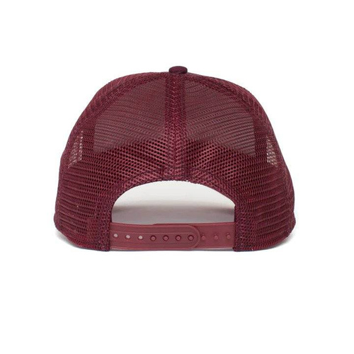 Czapka z daszkiem Goorin Bros. The Panther Bordo Trucker - 101-0381-MAR