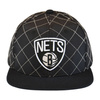 Czapka z daszkiem Mitchell & Ness NBA Quilted Taslan Snapback Brooklyn Nets - HHSS3170-BNEYYPPPBLCK