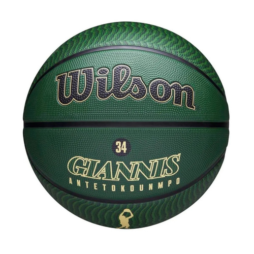 Wilson NBA NBA Giannis Antetokounmpo Milwaukee Bucks Outdoor Basketball - WZ4006201