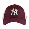 Czapka z daszkiem 47 Brand MLB New York Yankees Trucker bordowa - B-BRANS17CTP-KME