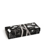 Zestaw skarpetek Gift box Happy Socks 4-pak Black and white - XBWI09-9100