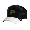 Czapka z daszkiem Goorin Bros. Mamba Shleather Snake Trucker - 101-1831-BLK