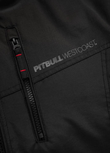Pit Bull West Coast Spinnaker Hooded Jacket Black Bunda - 529110900