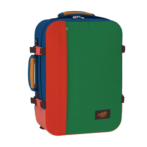 Travel Backpack CabinZero Classic carry-on bag 44L Tropical Blocks - CZ172308
