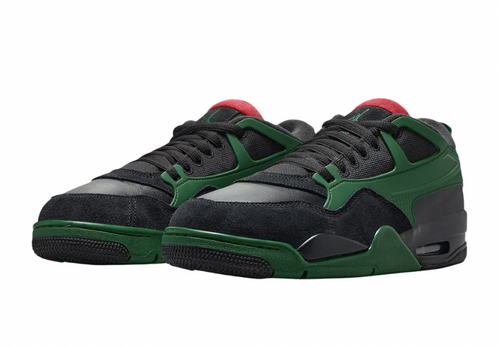 Buty sportowe sneakersy Air Jordan 4 RM Black/Gorge Green - FQ7939-003 
