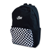 Vans New Skool Backpack Checkerboard VN000628Y281 + Custom Mexican Skull Blue
