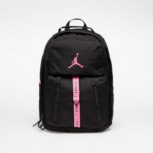 Plecak szkolny sportowy Air Jordan Sport Backpack Black/Pinksicle Czarny - 9A0743-H67