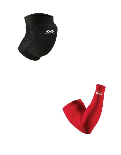 Ochraniacze na kolano McDavid Jumpy Knee Pad+ Rękaw McDavid Arm Sleeve