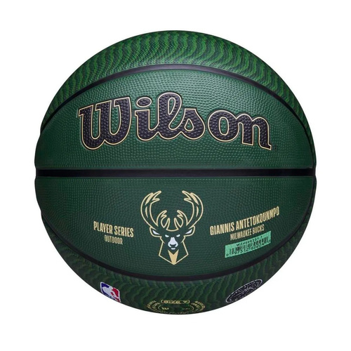 Piłka do Koszykówki kosza Wilson NBA Giannis Antetokounmpo Milwaukee Bucks - WZ4006201