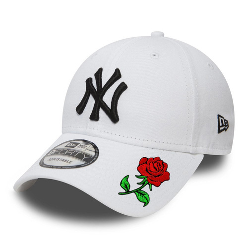 Czapka New Era 9FORTY MLB New York Yankees Custom Red Rose - 10745455
