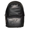 Calvin Klein Leather Laptop Backpack Black - ZM0ZM02568BDS