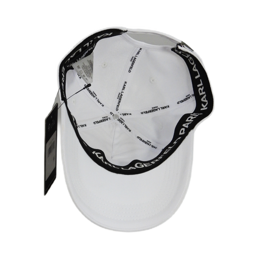 Karl Lagerfeld Paris White Adjustable Cap Glasses - L5WH7946-wht
