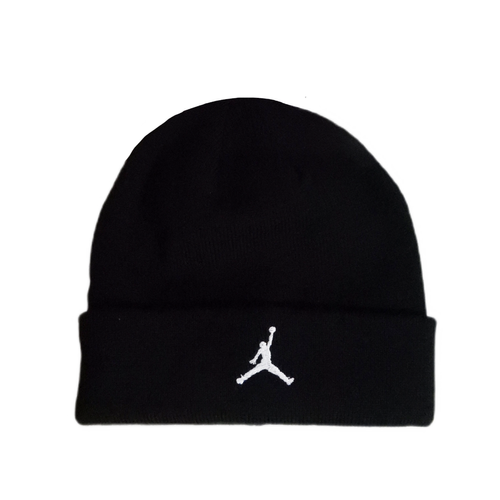 Zestaw dziecięcy czapka zimowa + rękawiczki Air Jordan Essential Beanie Set Czarny - 9A0836-023