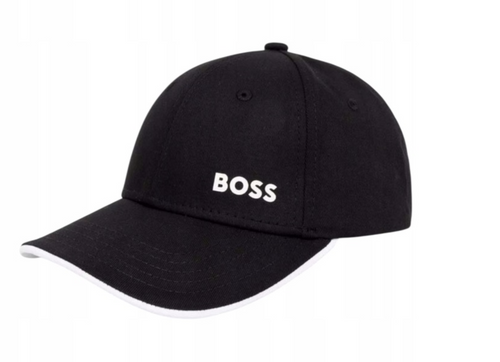 Czapka z daszkiem bejsbolówka Hugo Boss Bold-Curved Baseball Cap Czarna - 50505834-002