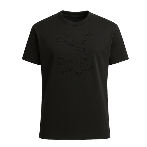 MAISON KITSUNE X PUMA T-shirt Puma Black - 532327-01