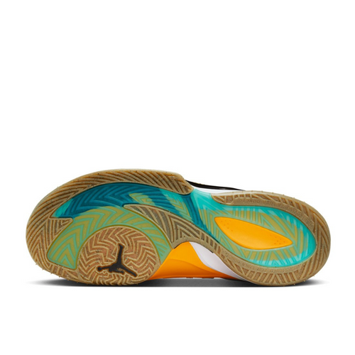 Men's sports shoes Air Jordan Luka 3 "Safari" White/Hyper Jade-Laser Orange - FQ1284-100