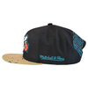Mitchell & Ness NBA Choco Camo Snapback HWC Charlotte Hornets - HHSS1101-CHOYYPPPBLCK