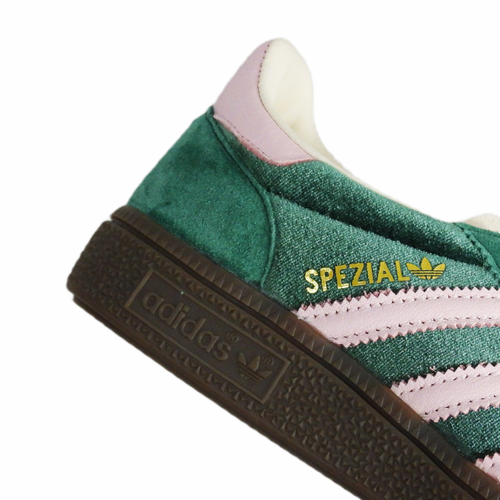Women's shoes Adidas Handball Spezial W Collegiate Green / Clear Pink / Cream White - JI2648