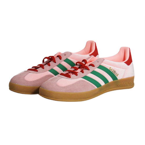 Buty damskie Adidas Gazelle Indoor W Pink Velvet Różowe - JI2713