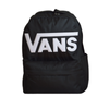 Plecak szkolny miejski Vans Old Skool Drop V Black Czarny VN000H4ZBLK1 + Custom Duża Róża Pąki