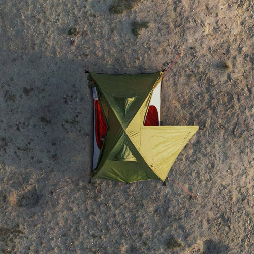 Lekki namiot turystyczny Alpinus Velebit 2 ALU Zielony - RO18556