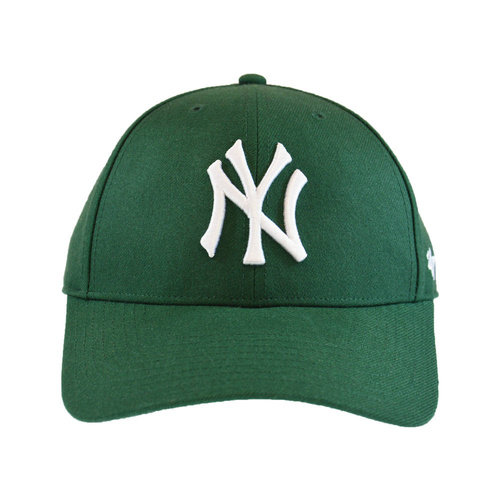 47 Brand MLB NY New York Yankees MVP Green Snapback Cap 