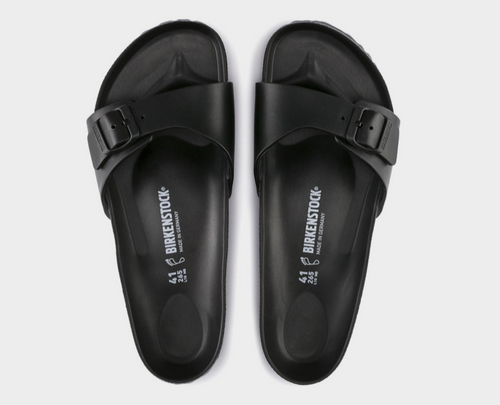 Buty klapki Birkenstock Madrid Essentials EVA czarne - 0128163
