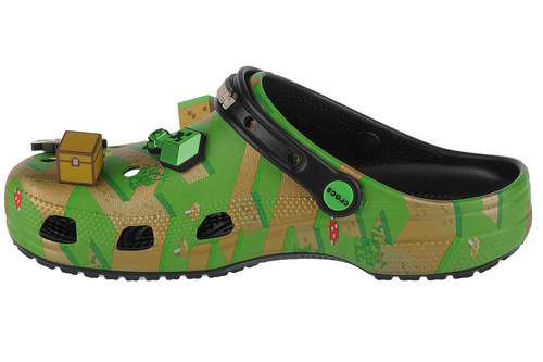 Crocs Elevated Minecraft Classic Clog Flip Flops - 208472-90H
