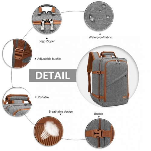 Plecak Torba podróżna Ryanair,Wizzair KONO Expander 20l