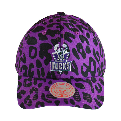 Mitchell & Ness NBA Milwaukee Bucks Cap - 6LUOMM20061-MBUPURP