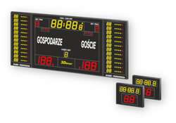 Tablica wyników na halę widowiskową DTS 130 Junior