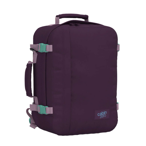 Travel backpack Cabin Zero Classic hand luggage for Wizzair 36L Midnight Purple - CZ172403